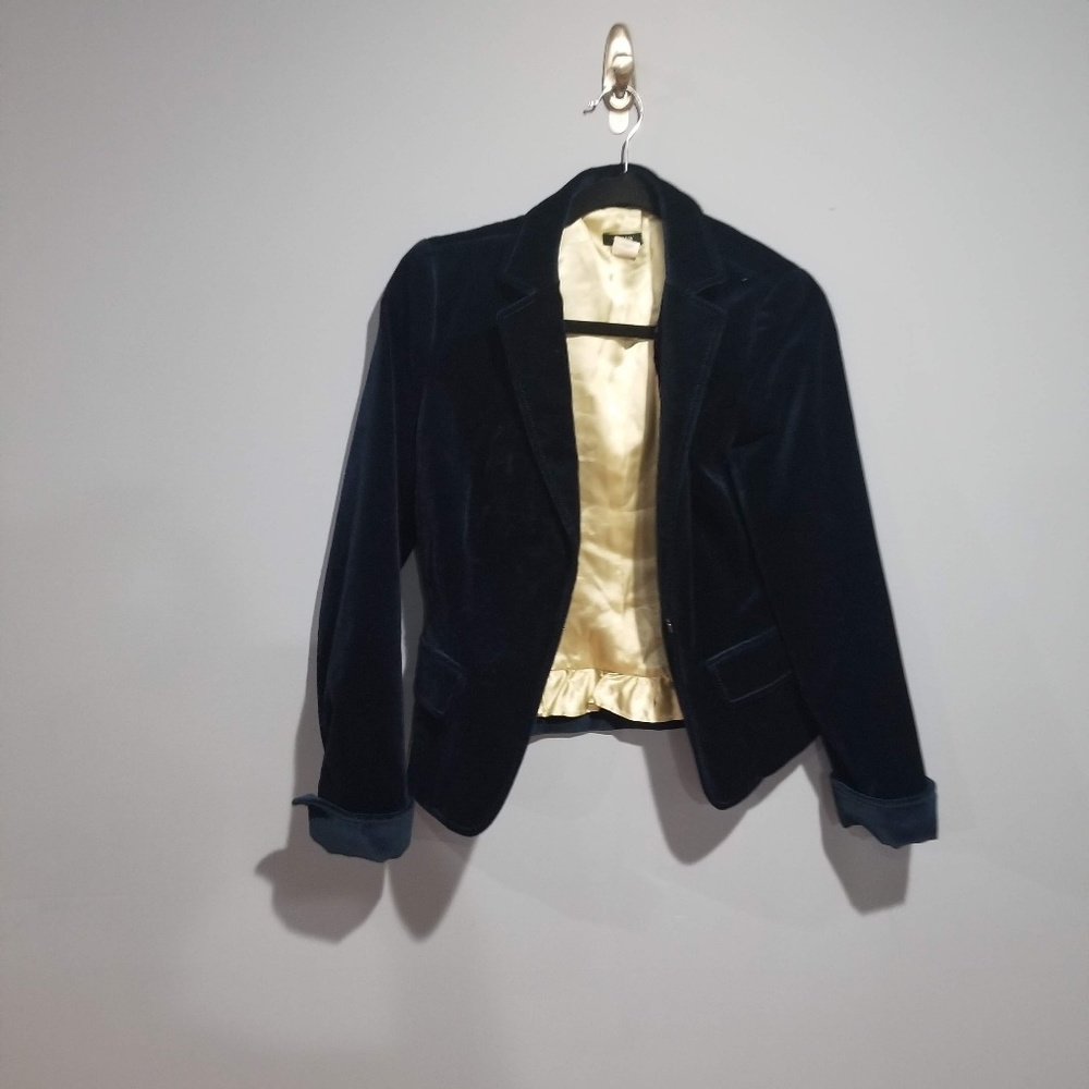 J. Crew Velvet blazer